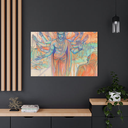 Grace Unveiled Canvas Print