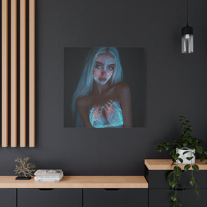 Dreamweaver's Veil Canvas Print