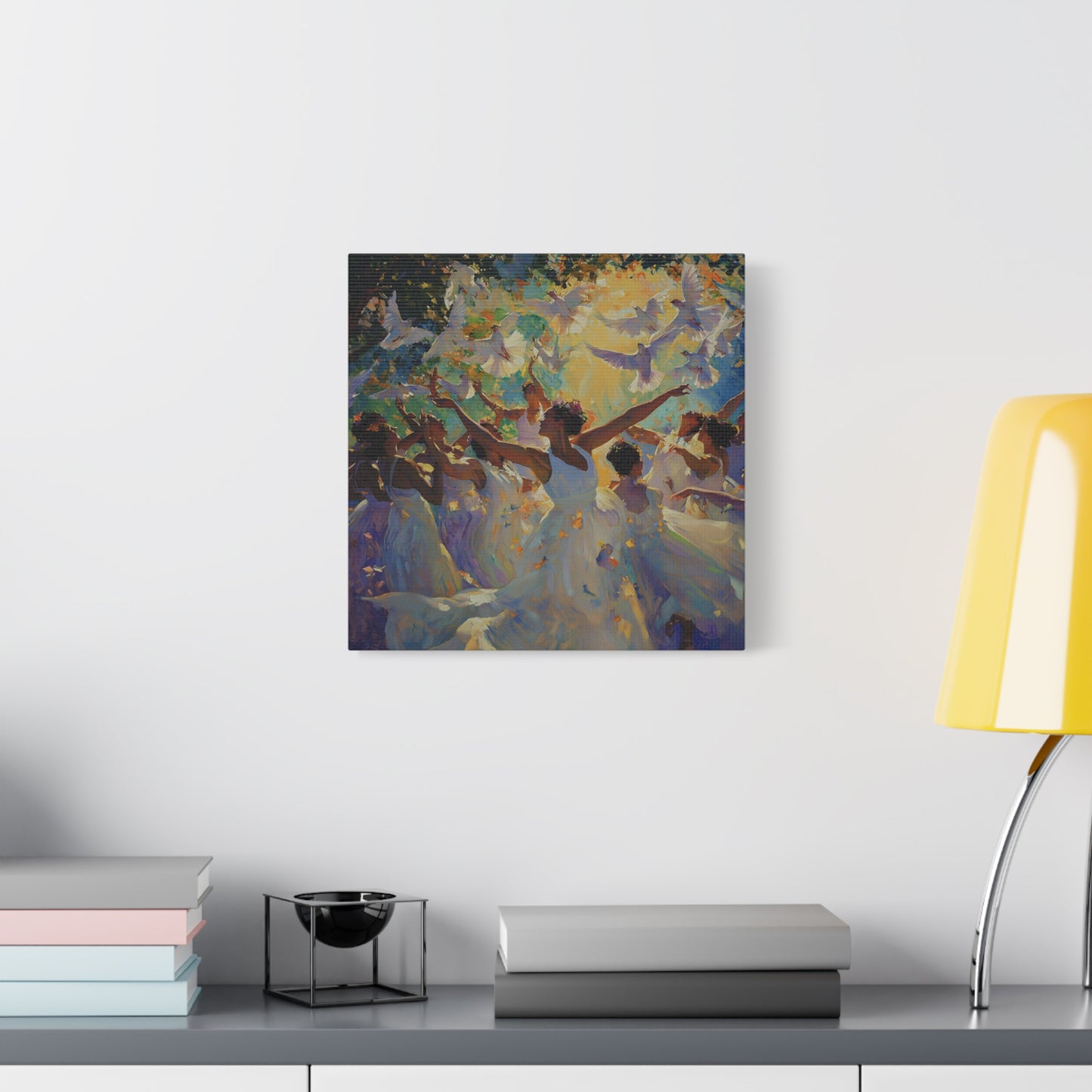 The Dance of Dreams Canvas Print