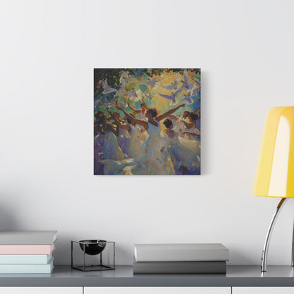 The Dance of Dreams Canvas Print