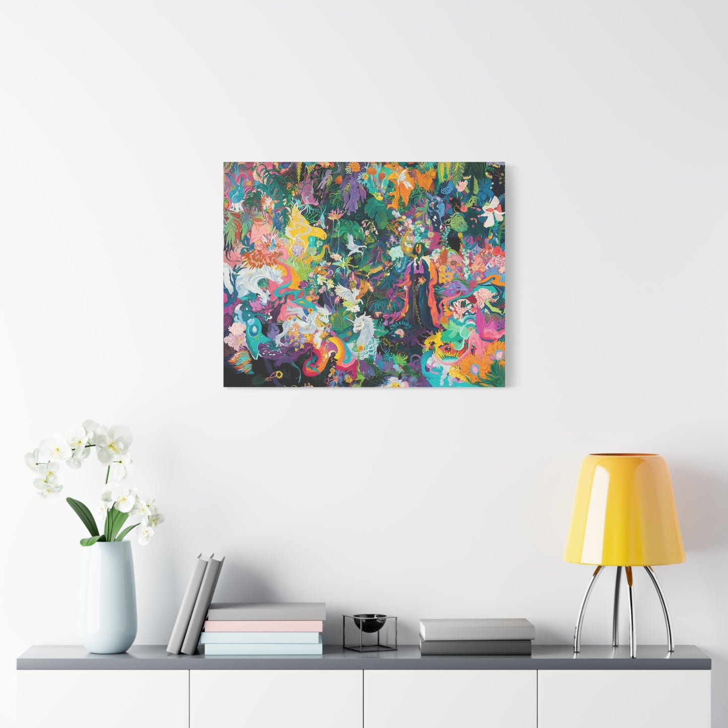 Balance of Blossom Canvas Print