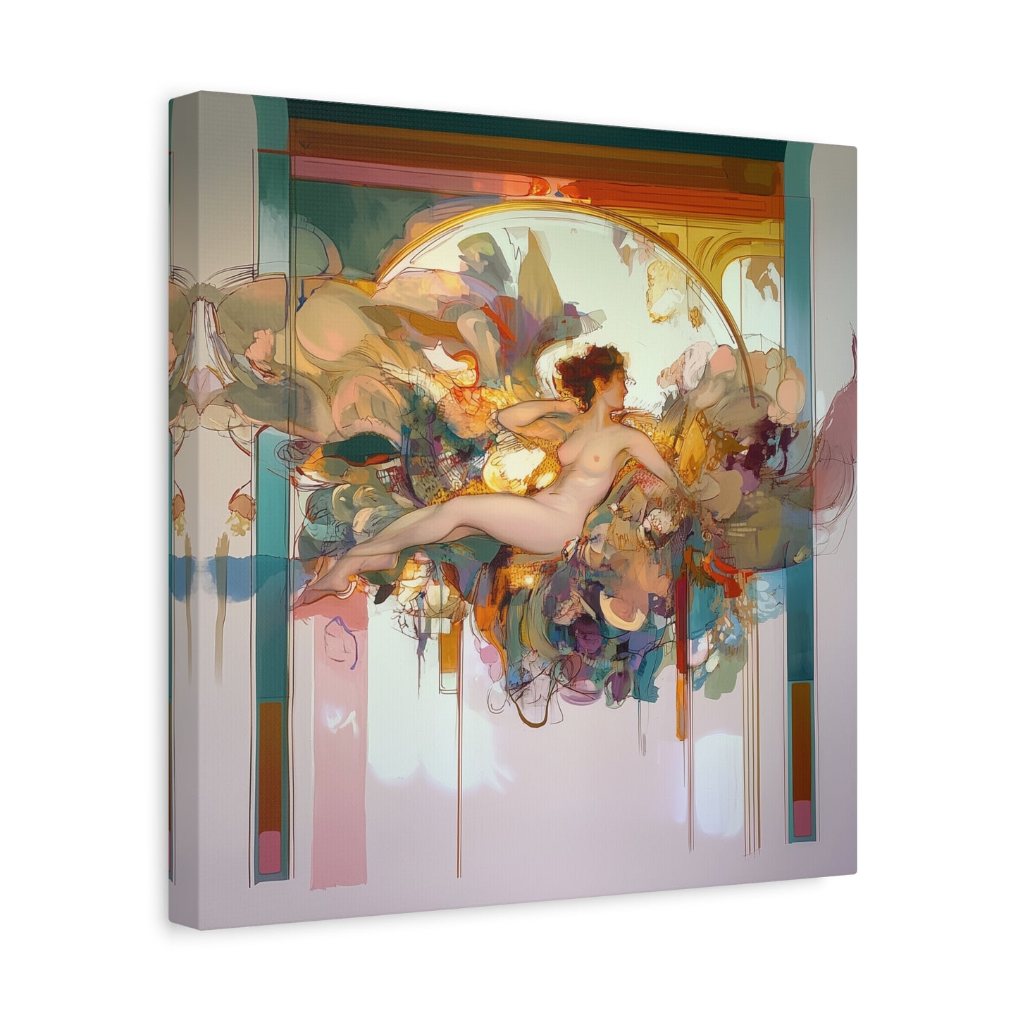 The Dreaming Muse Canvas Print