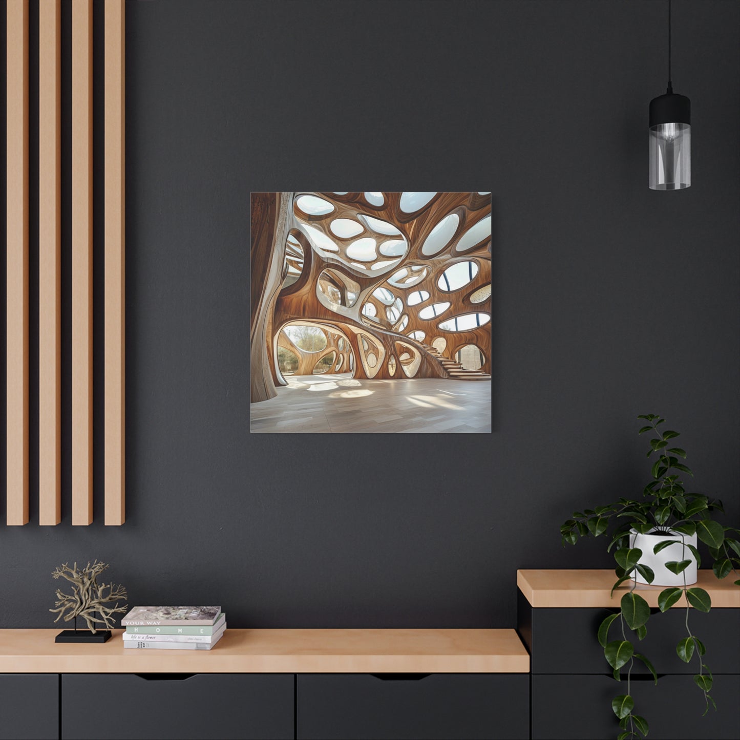 Silent Forms Canvas Print