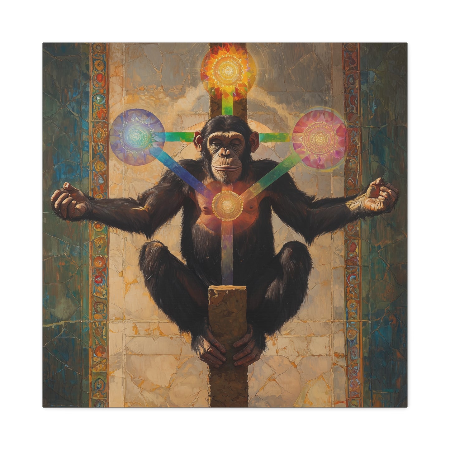 Primate Essence Revealed Canvas Print