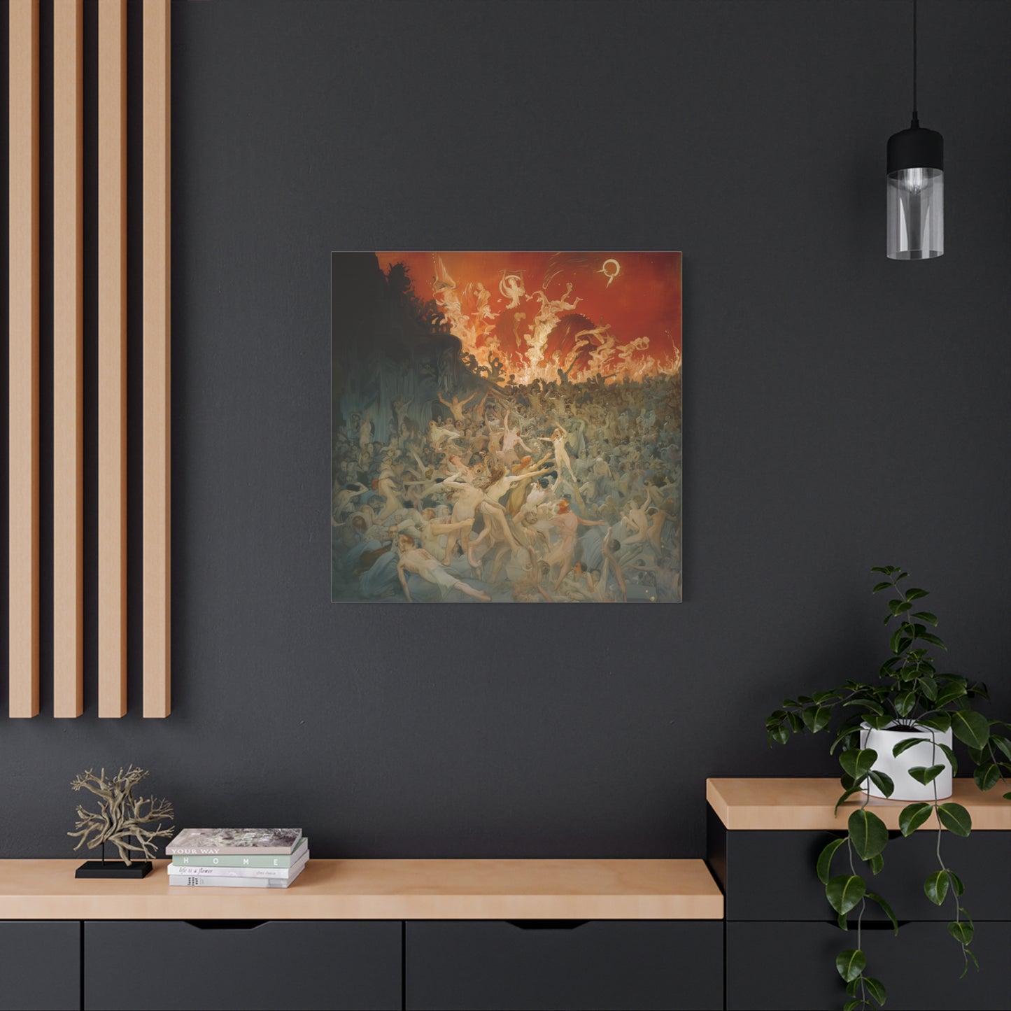 Wrath's Embrace Canvas Print