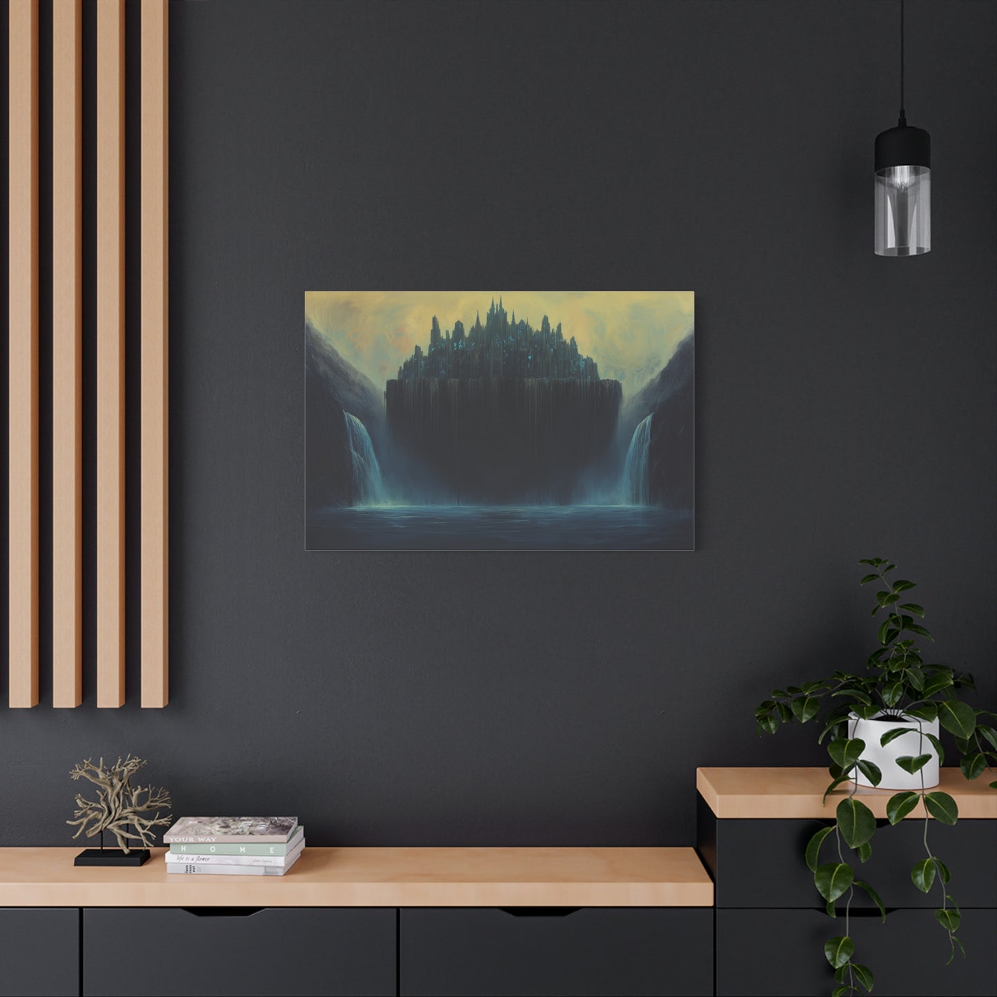 Bastion of Eldar Canvas Print