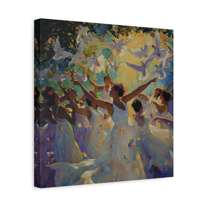 The Dance of Dreams Canvas Print