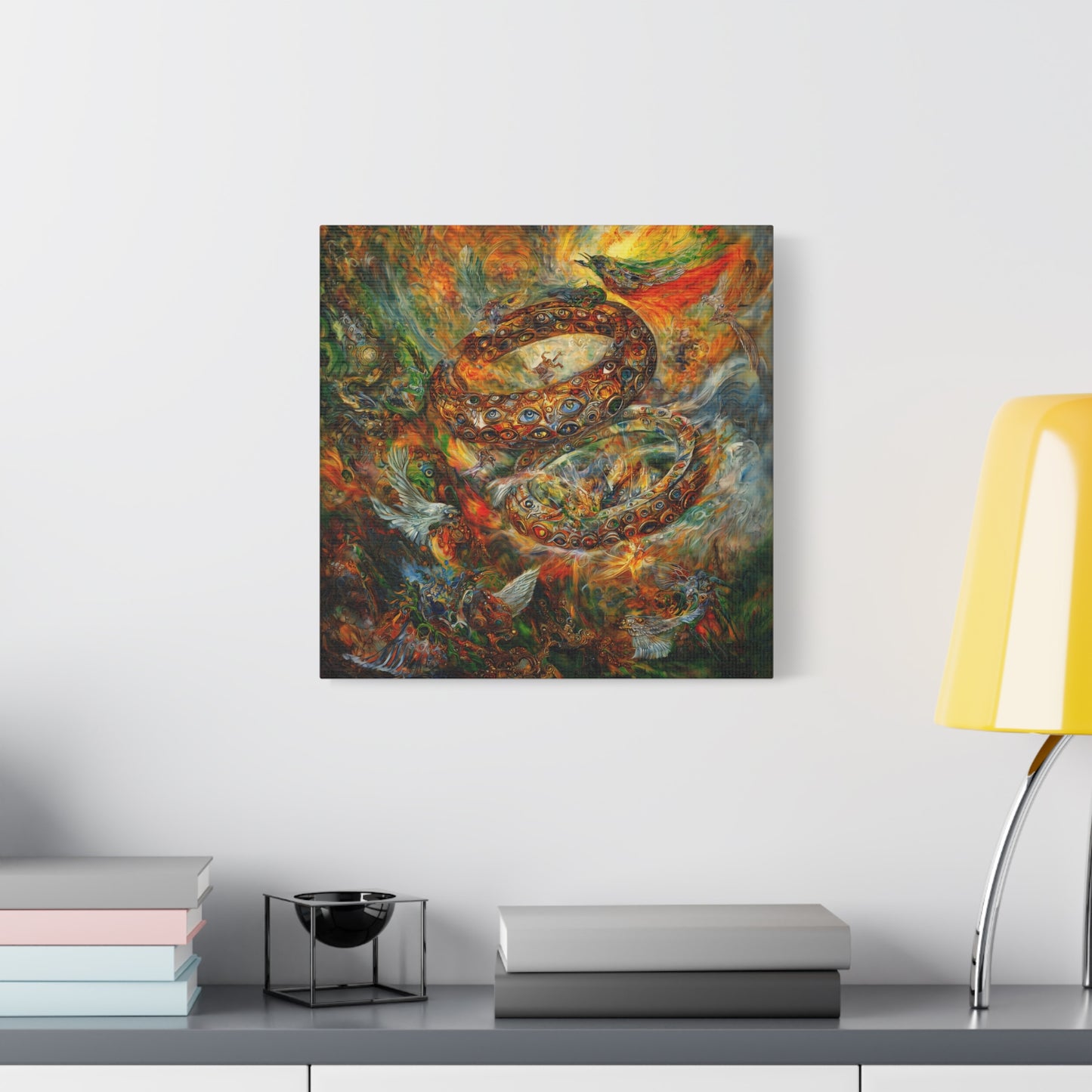 The Phoenix Rings Canvas Print