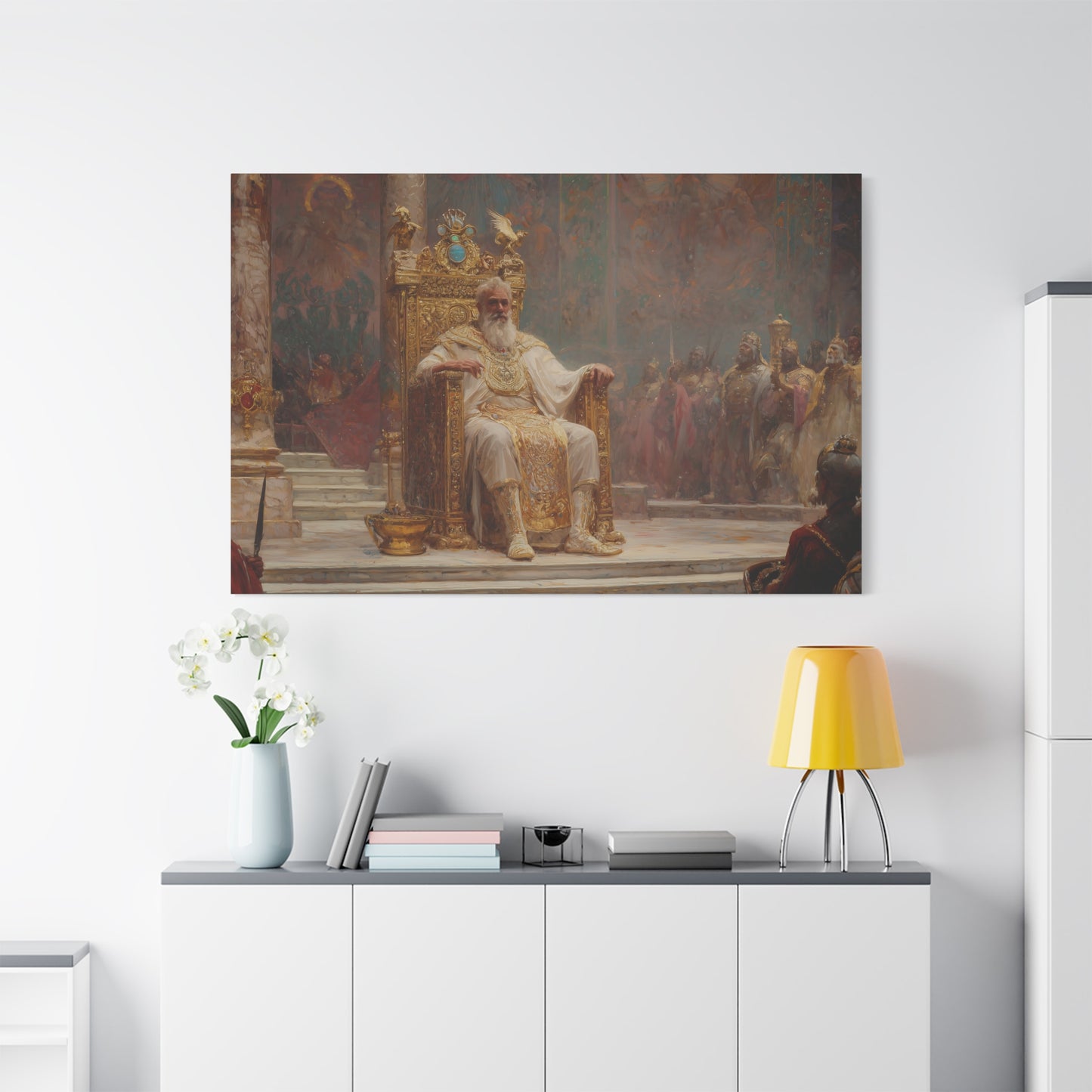 Monarch of the Abyss Canvas Print