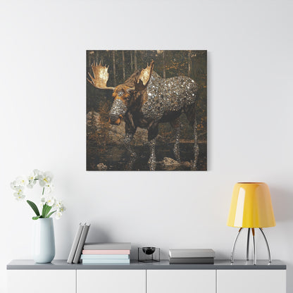 Antlered Lore Canvas Print