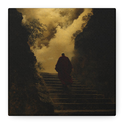 Path of Shadows Canvas Print