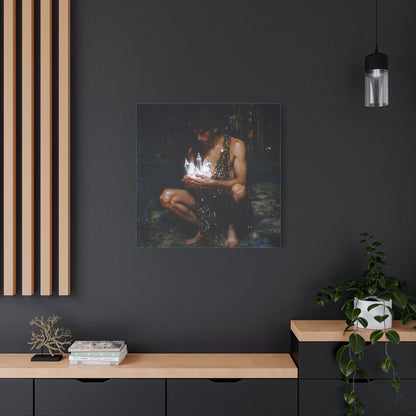 Silent Glow Canvas Print