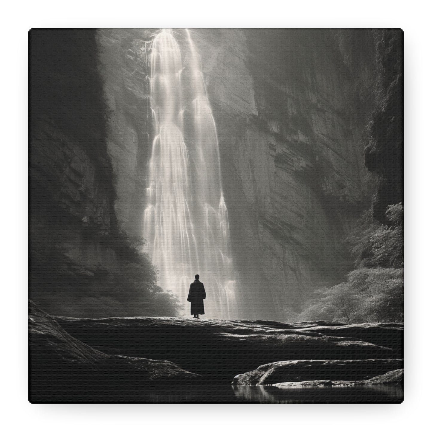 The Silent Fall Canvas Print