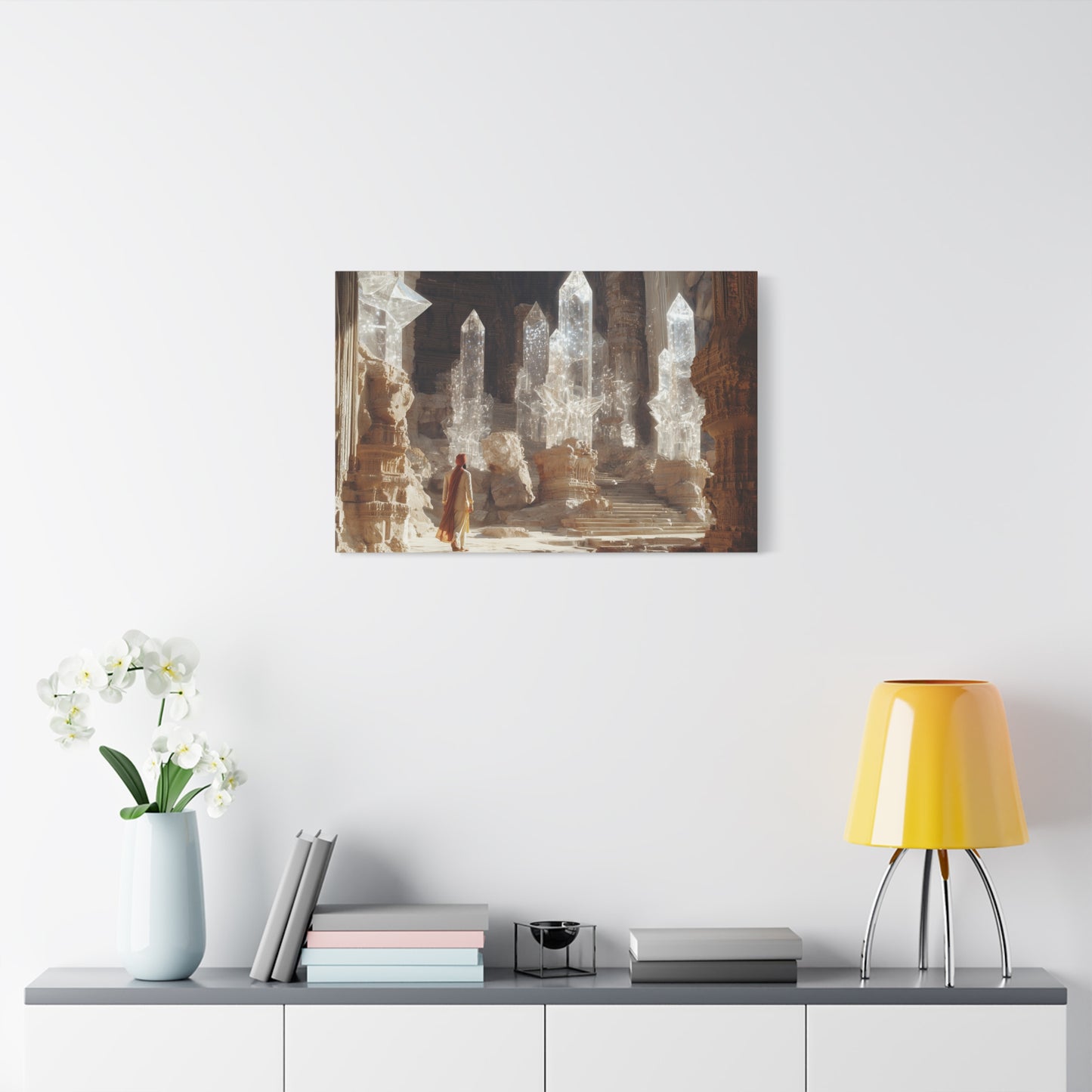 Paths of Light Canvas Print