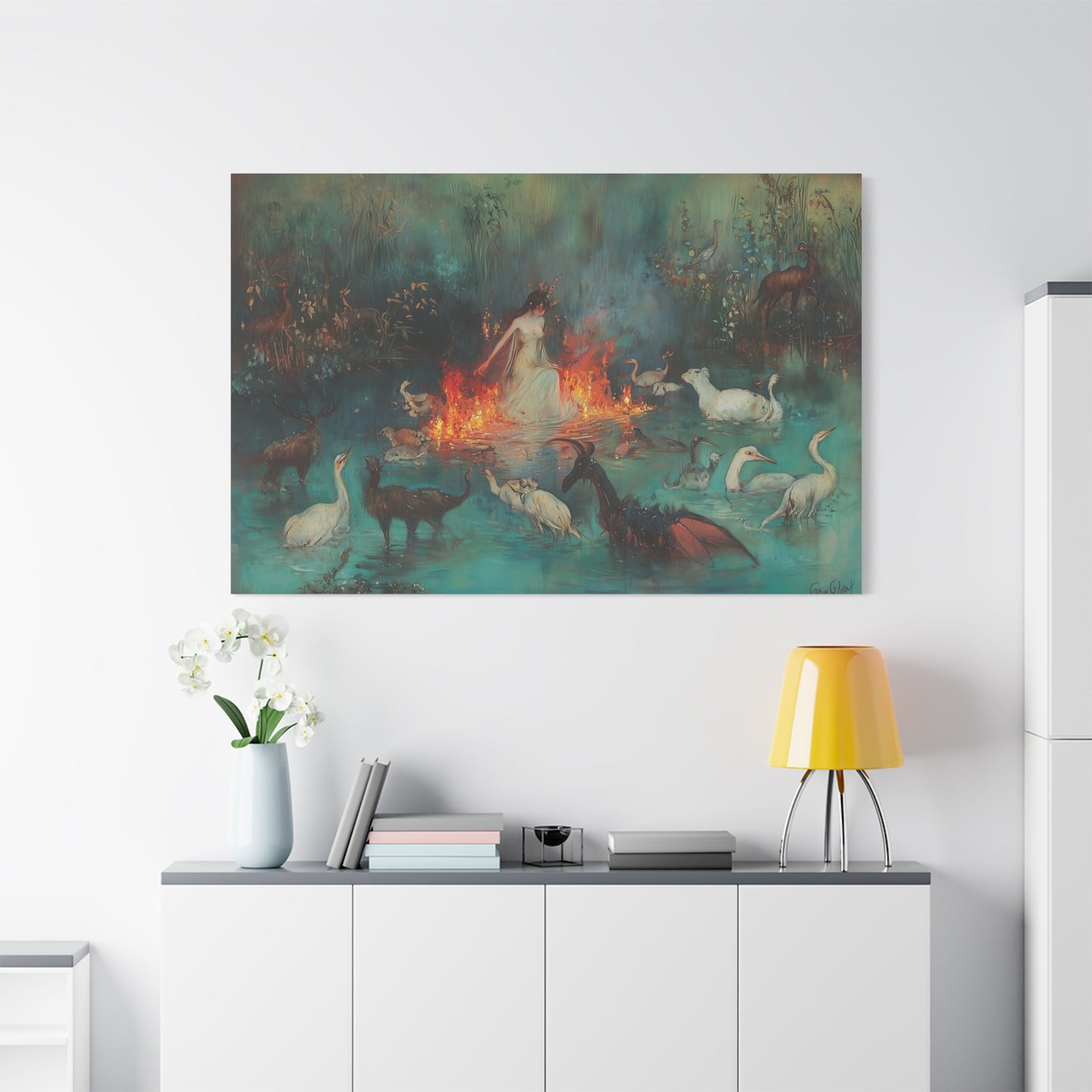 Elven Enchantment Canvas Print