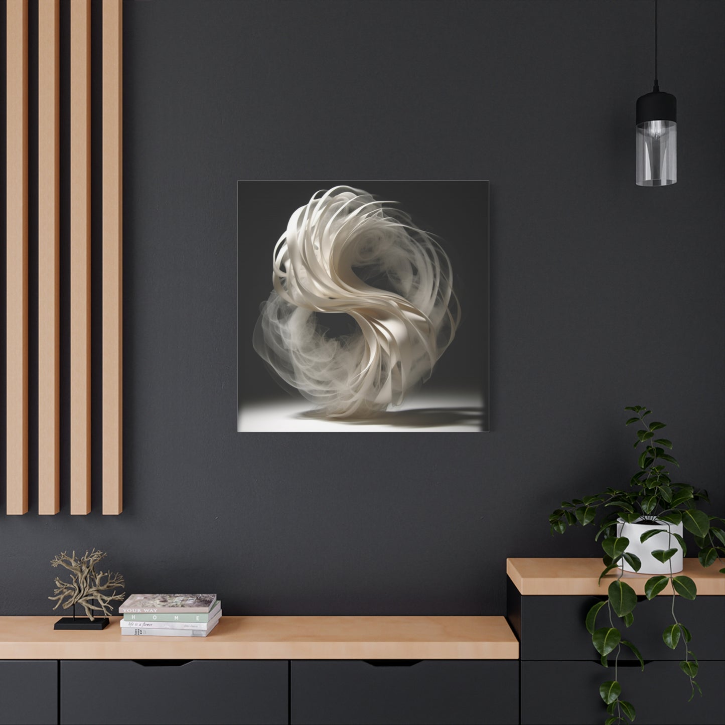 Soft Infinity Canvas Print