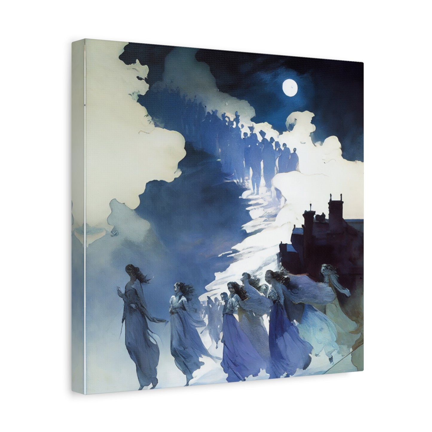 Midnight Procession Canvas Print