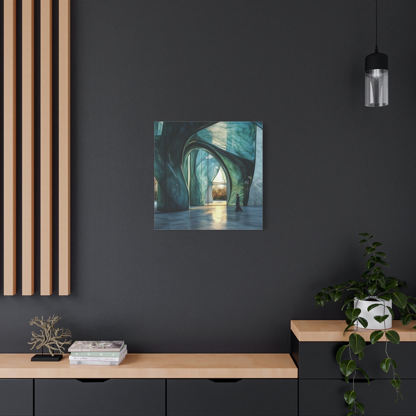 Through the Arch Canvas Print