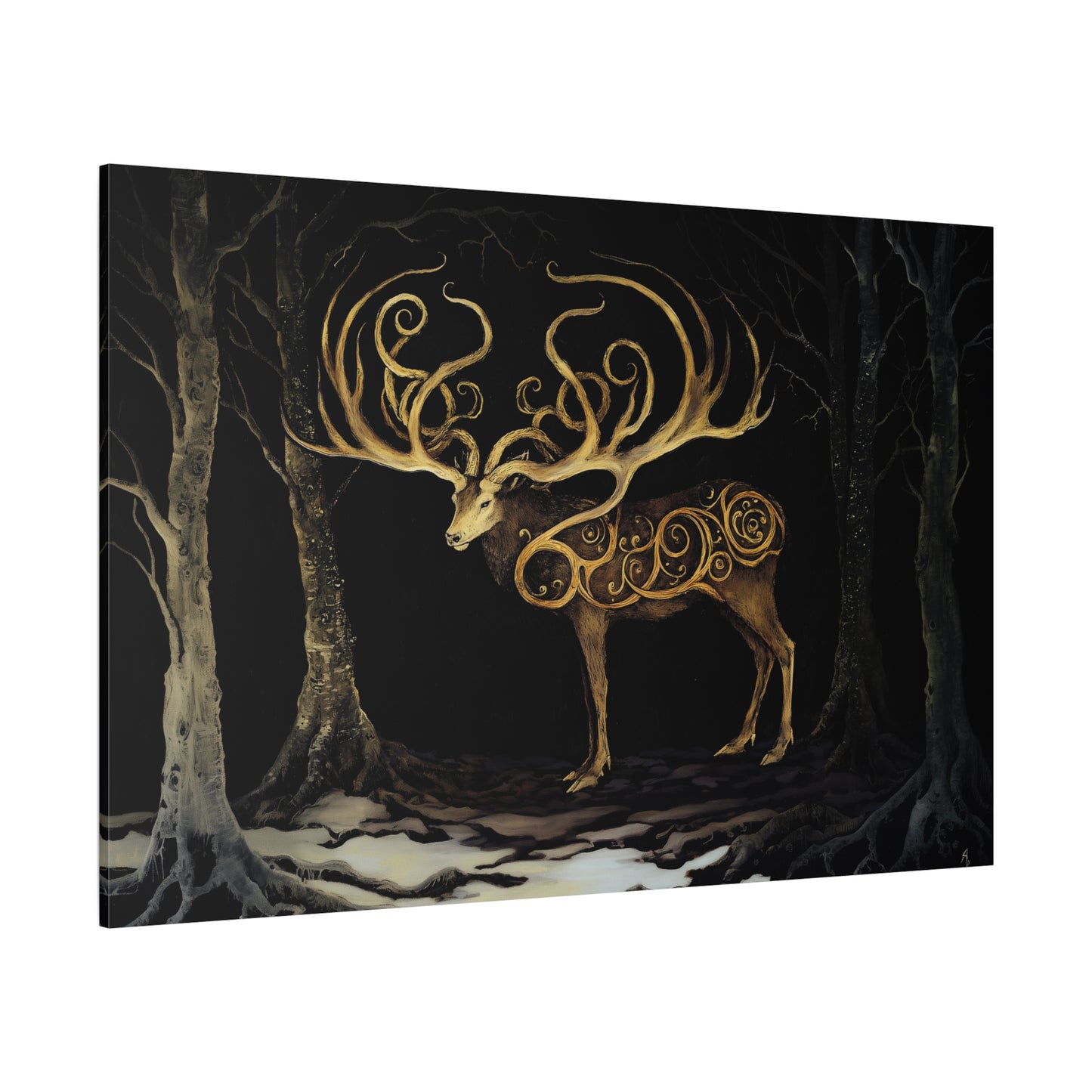 The Lurking Majesty Canvas Print