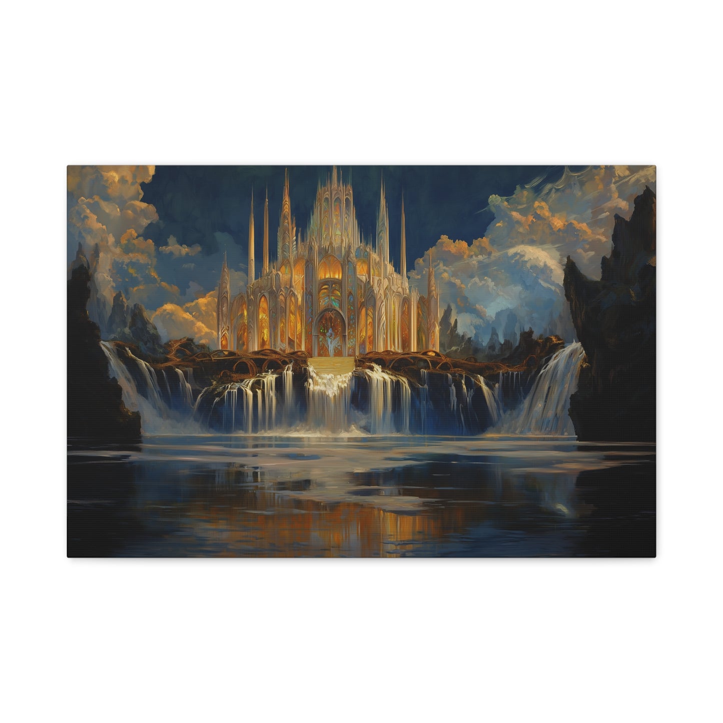 The Equilibrium Spire Canvas Print