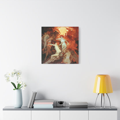 Dance of Shadows Canvas Print