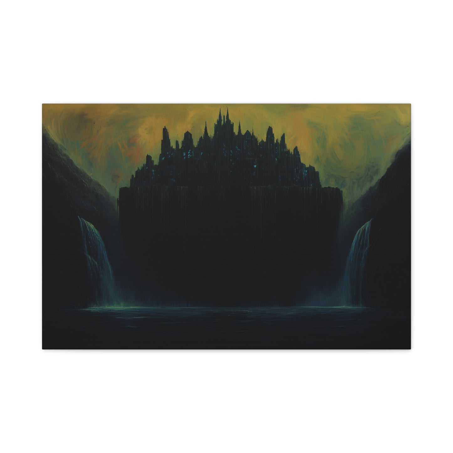 Shadowed Keep of Nargothrond Canvas Print