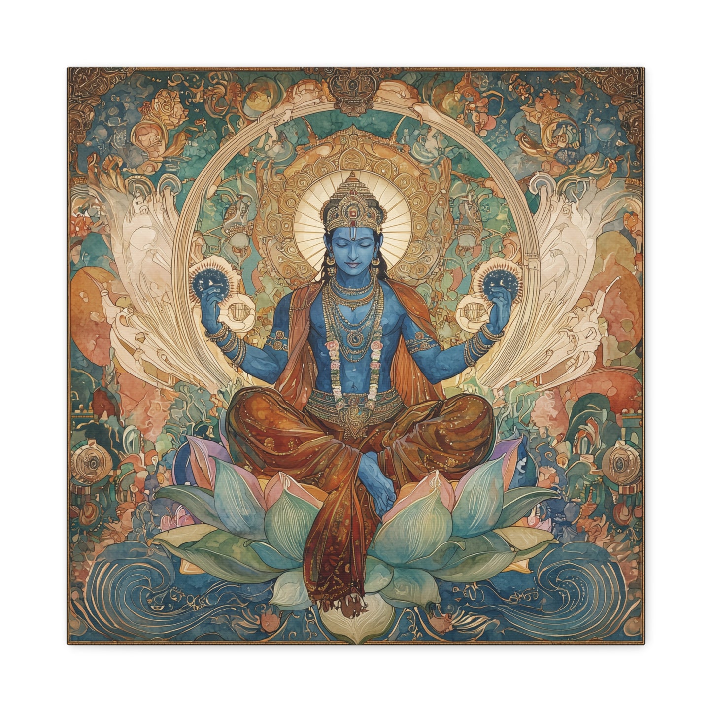 Dream of Divinity Canvas Print