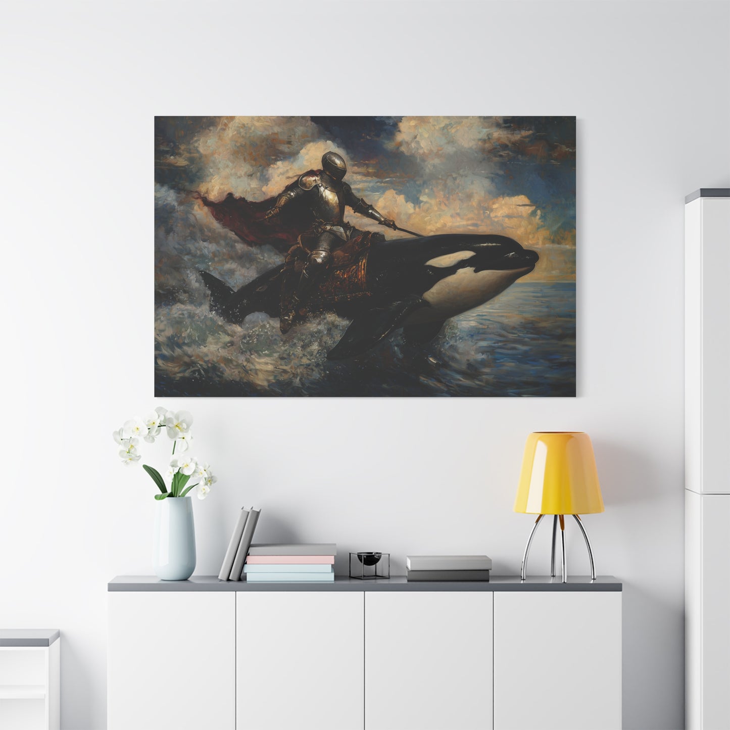 Ocean’s Valor Canvas Print