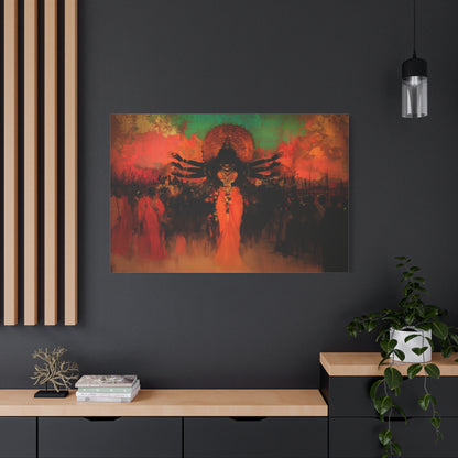 The Radiant Deity Canvas Print