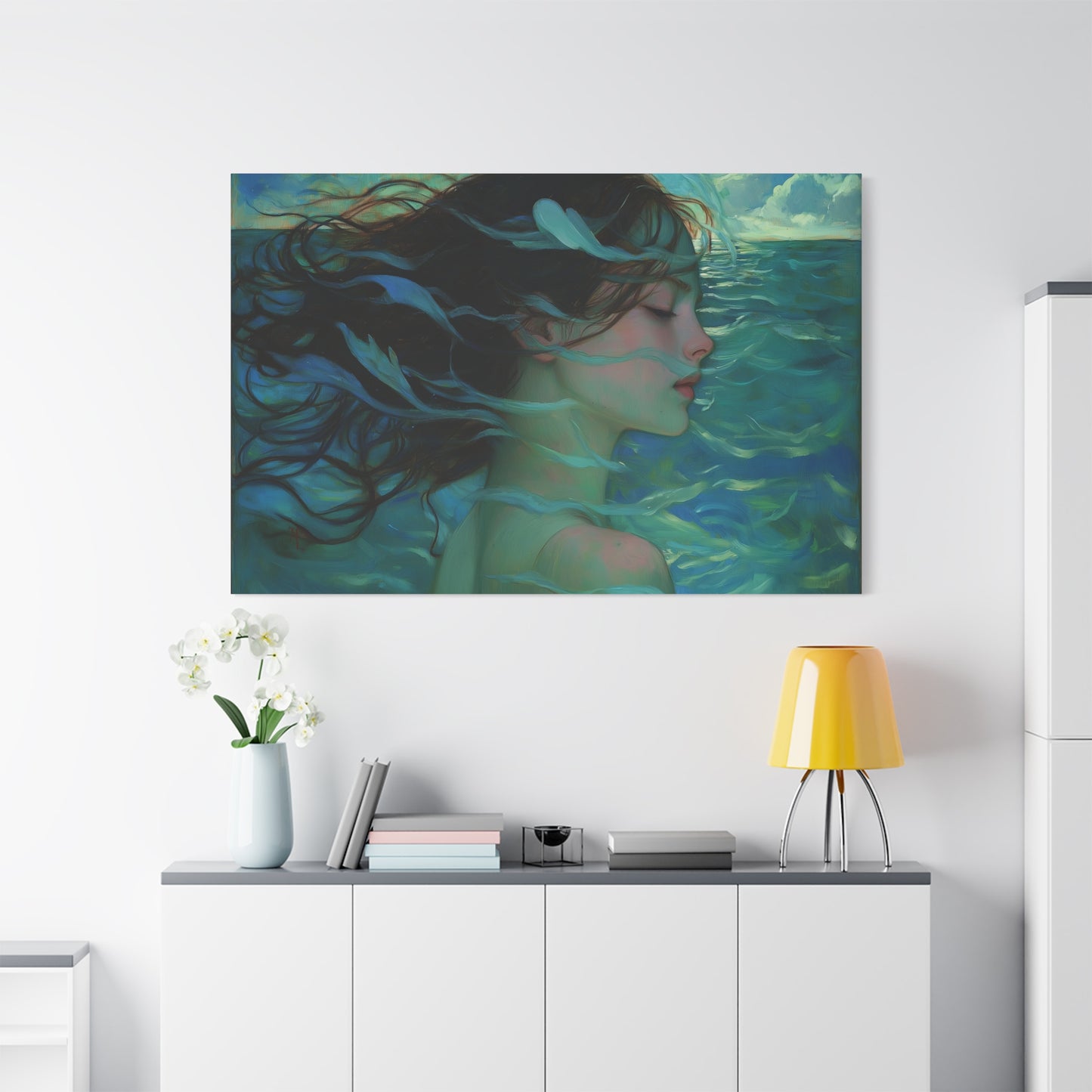 Sea and Sky Canvas Print