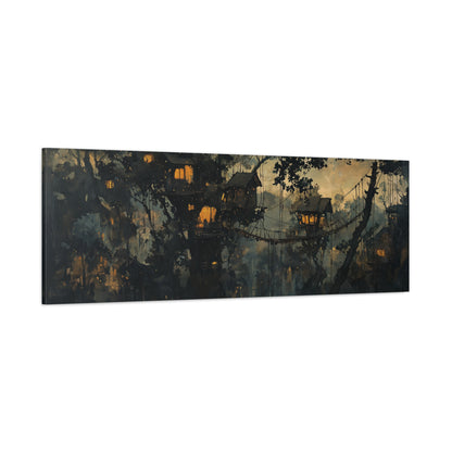 Balance of Night Canvas Print