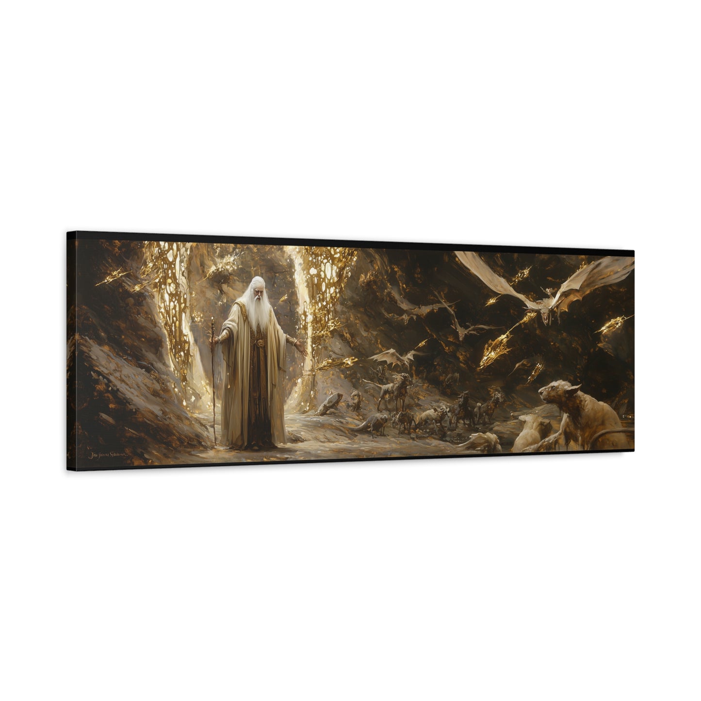 Mystic Presence Canvas Print