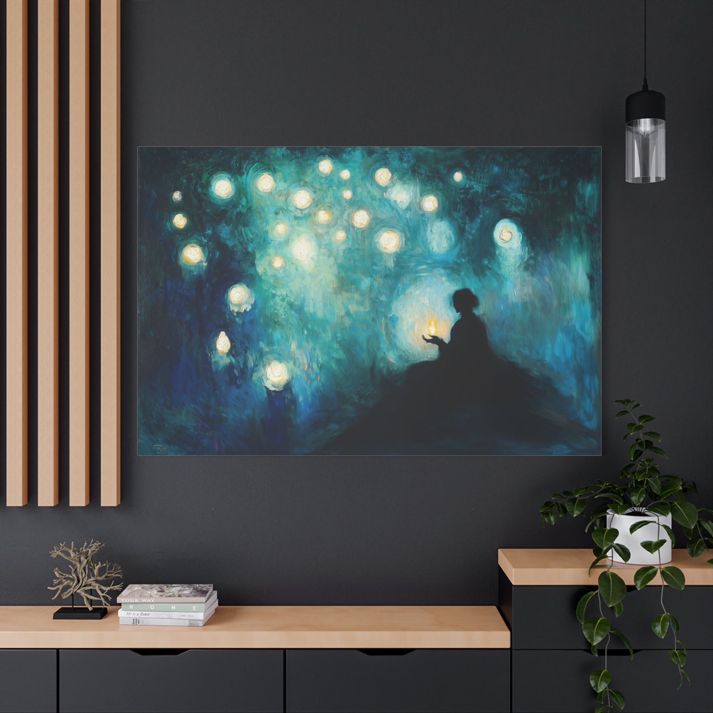 Whispers of the Abyss Canvas Print