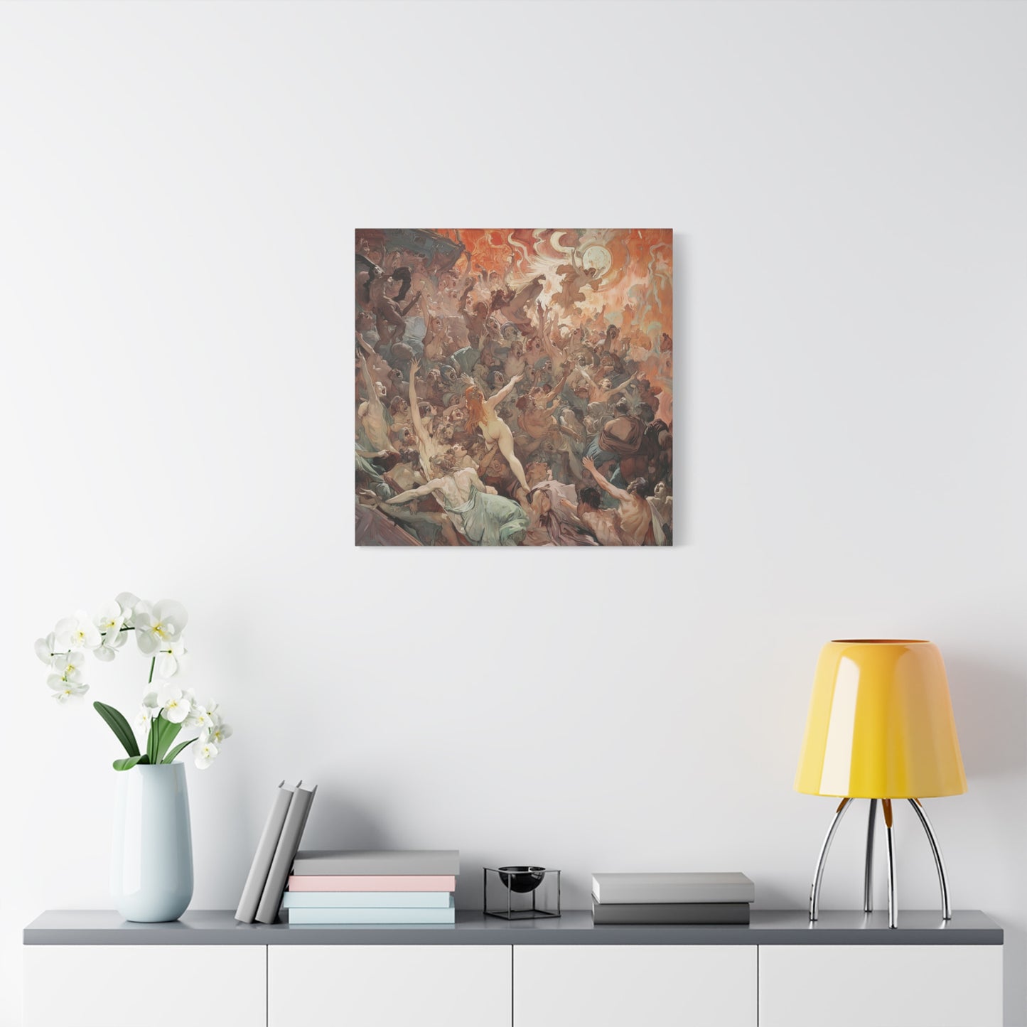 The Balance Unraveled Canvas Print