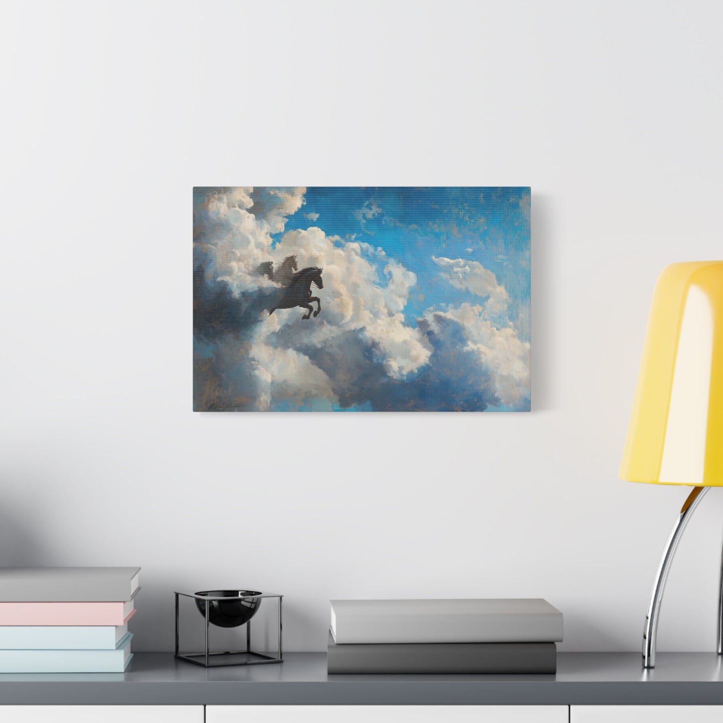 Riders of the Sky Canvas Print