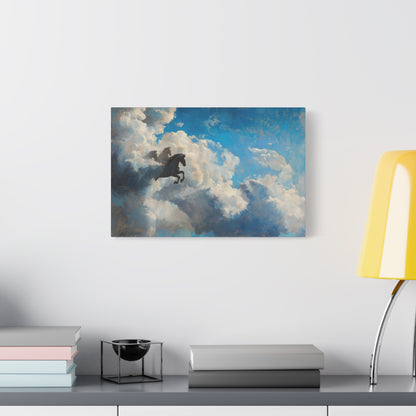 Riders of the Sky Canvas Print