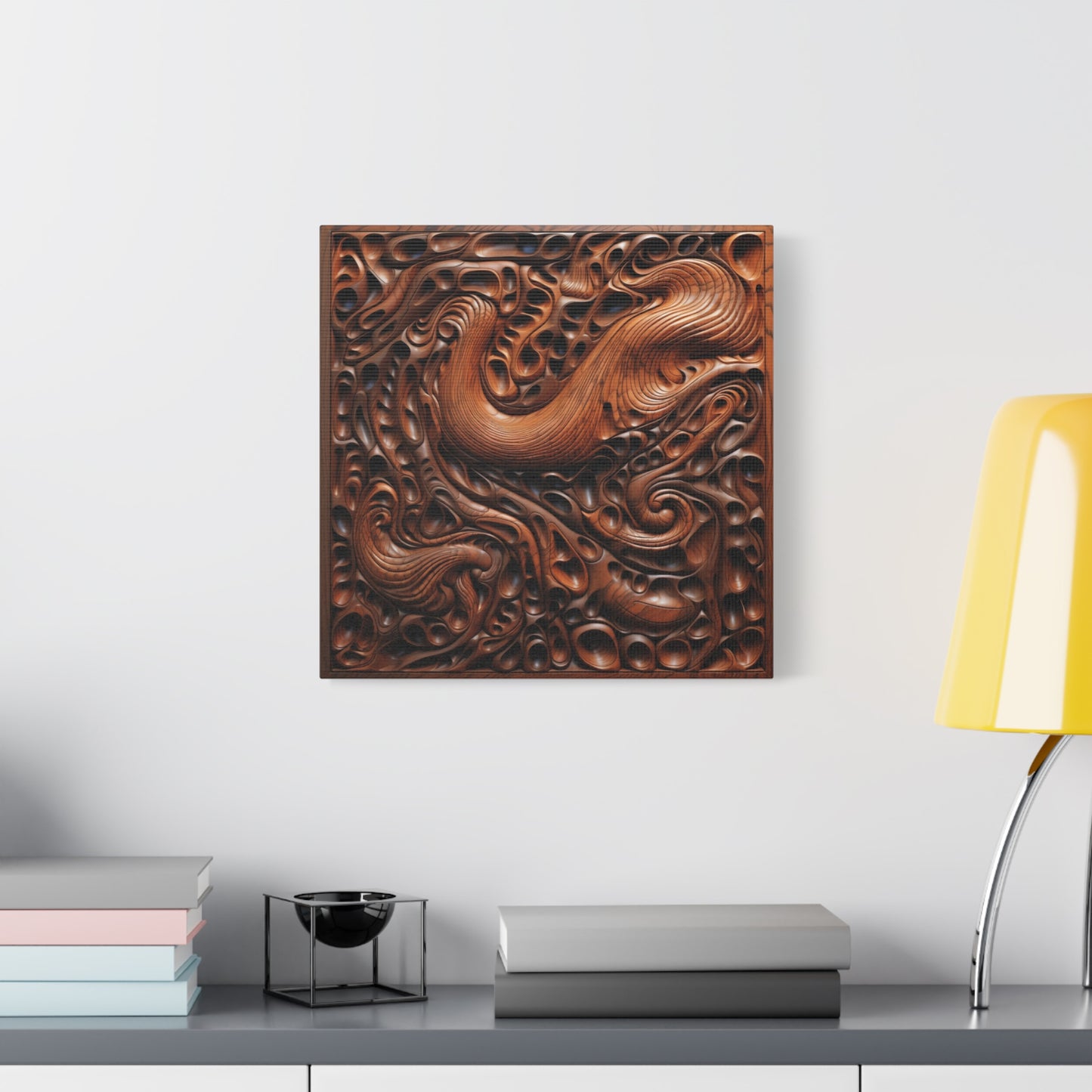 The Hidden Flow Canvas Print