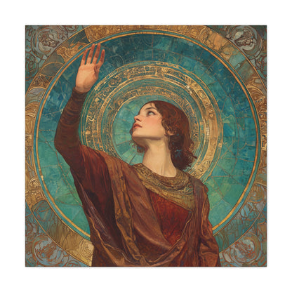 The Celestial Dance Canvas Print