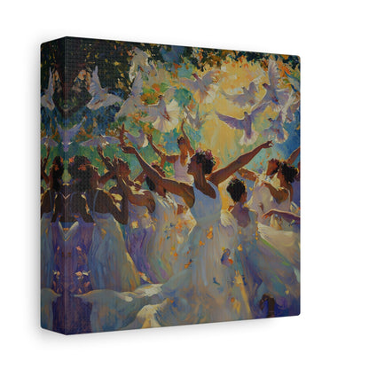 The Dance of Dreams Canvas Print