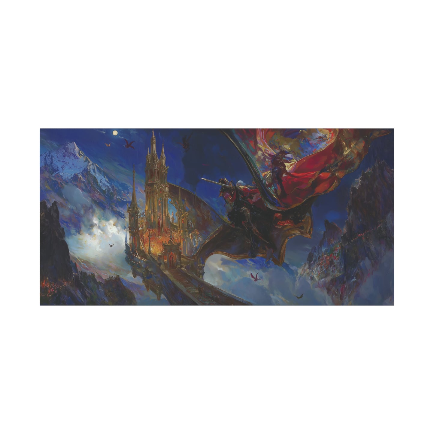 Night’s Majesty Canvas Print