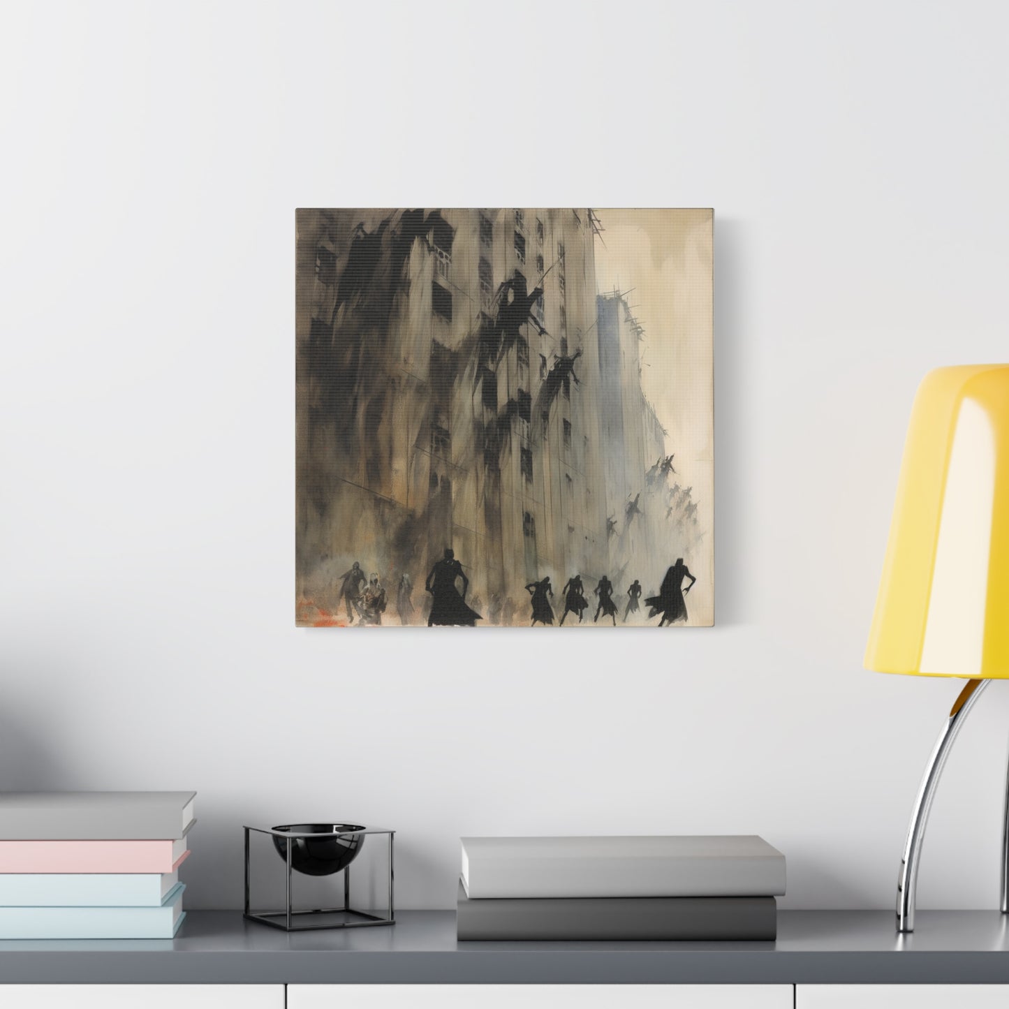 Stark Descent Canvas Print