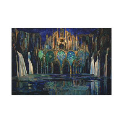 The Enchanted Citadel Canvas Print