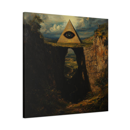 Through the Chasm Canvas Print