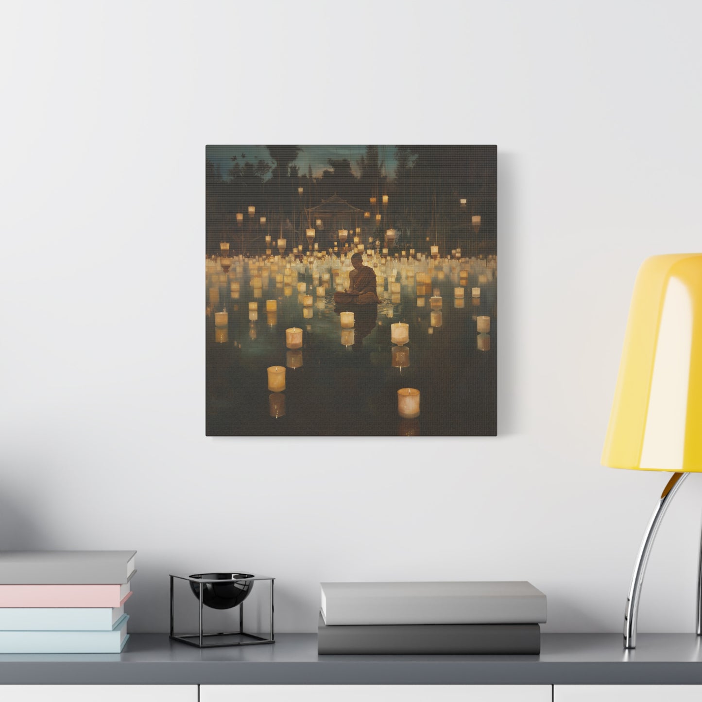 Silent Flames Canvas Print