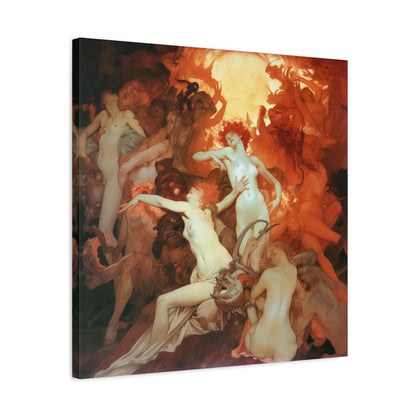 Dance of Shadows Canvas Print