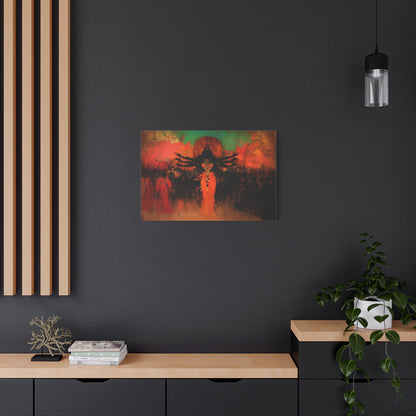 The Radiant Deity Canvas Print