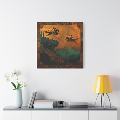 Riders of Midnight Canvas Print