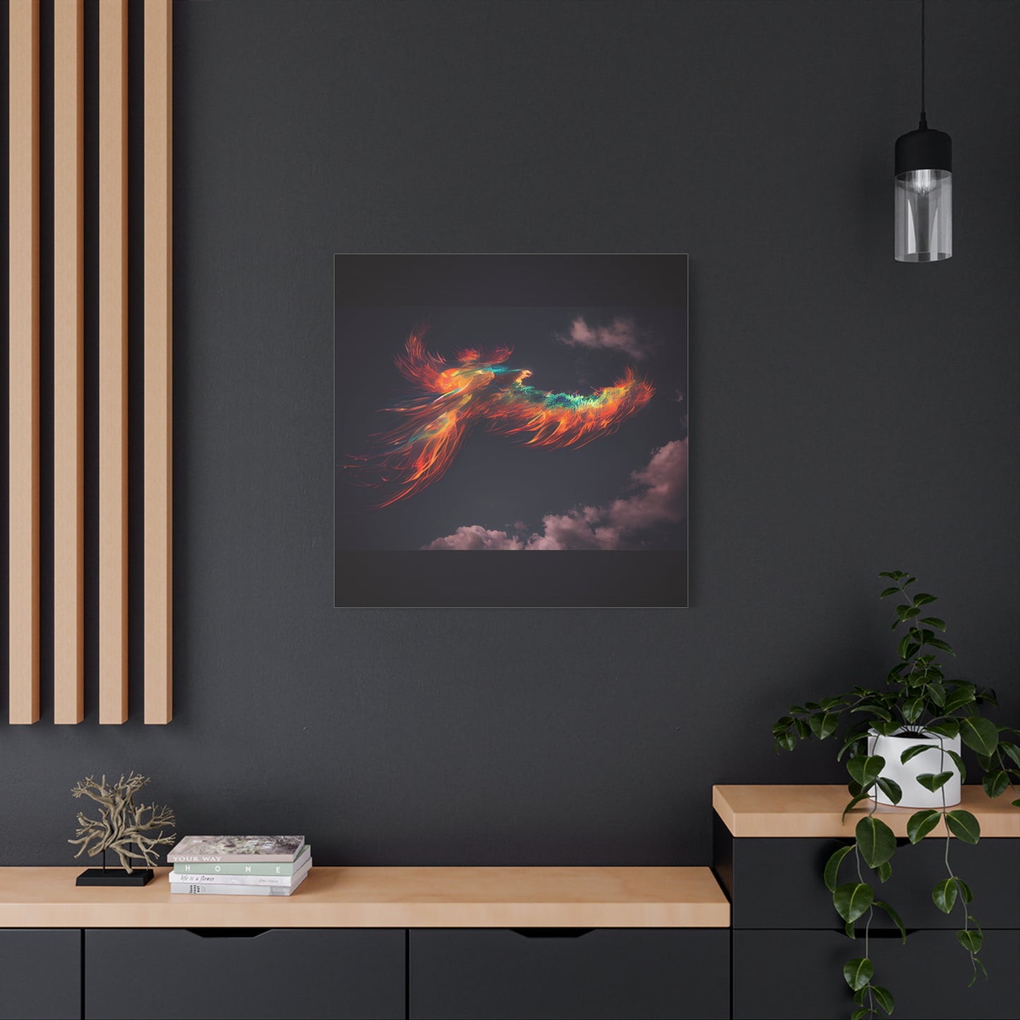 Skyfire Canvas Print