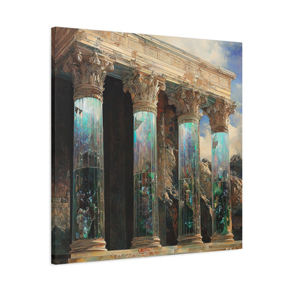 Balance in Ruins Canvas Print