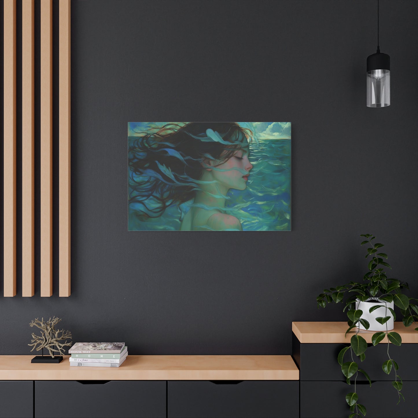 Sea and Sky Canvas Print